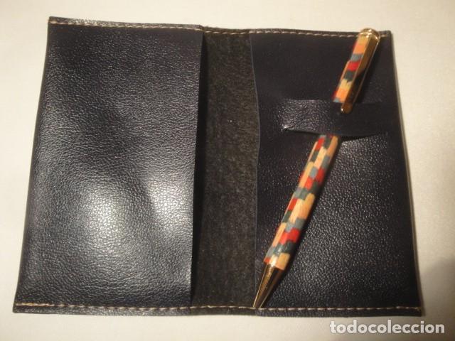 Bol&iacute;grafos antiguos: Cartera y Bol&iacute;grafo Valent&iacute;n Ramos. Para Se&ntilde;ora y Caballero.