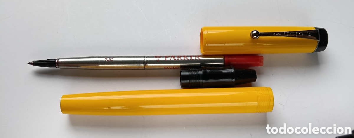 Bol&iacute;grafos antiguos: Big Red Rollerball,- U.S.A. - Foto 6