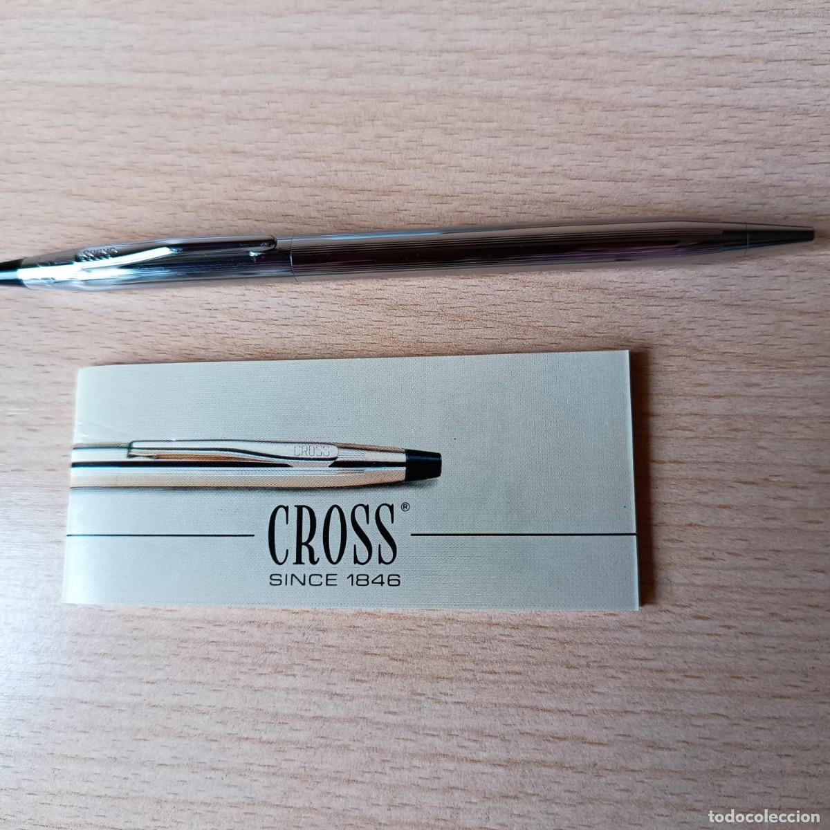Bol&iacute;grafos antiguos: Bol&iacute;grafo Cross Classic Century Cromo &ndash; Made in Ireland &ndash; Recambio Original Metal