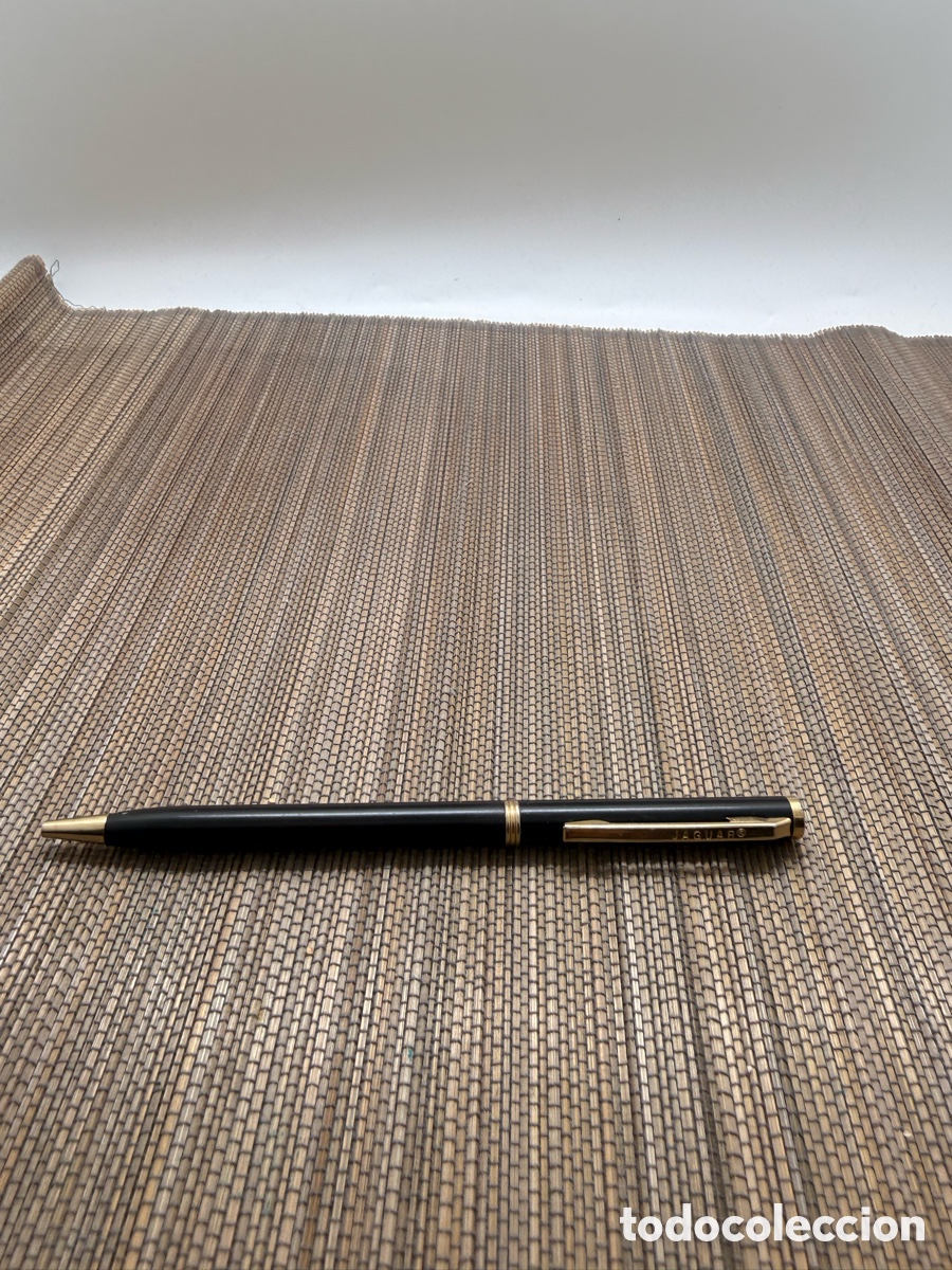 Bol&iacute;grafos antiguos: Bol&iacute;grafo JAGUAR&reg; Vintage - Edici&oacute;n Executive Gold & Black