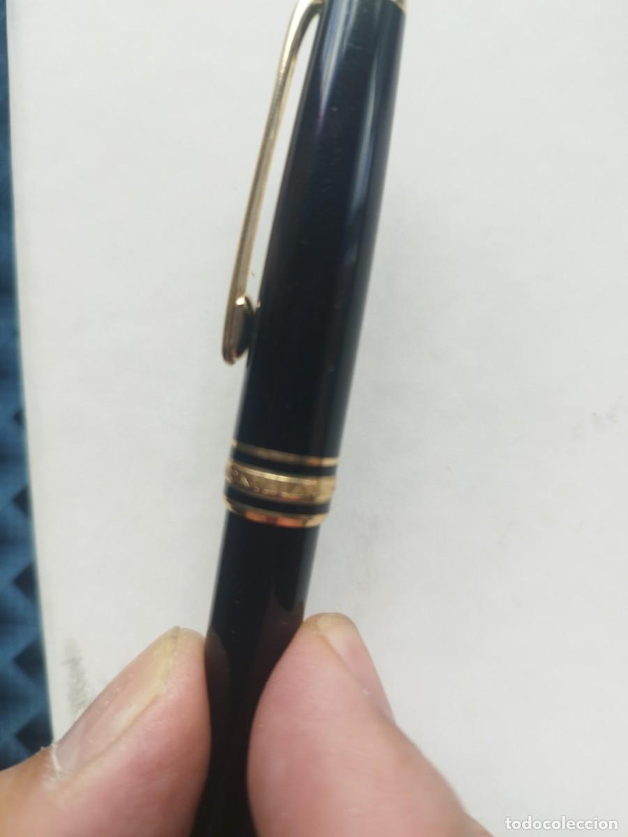 Bol&iacute;grafos antiguos: Bol&iacute;grafo Negro Montblanc Meisterstuck