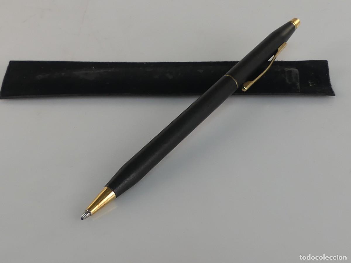 Alte Kugelschreiber: BOLIGRAFO MARCA CROSS &ndash; CON PUBLICIDAD