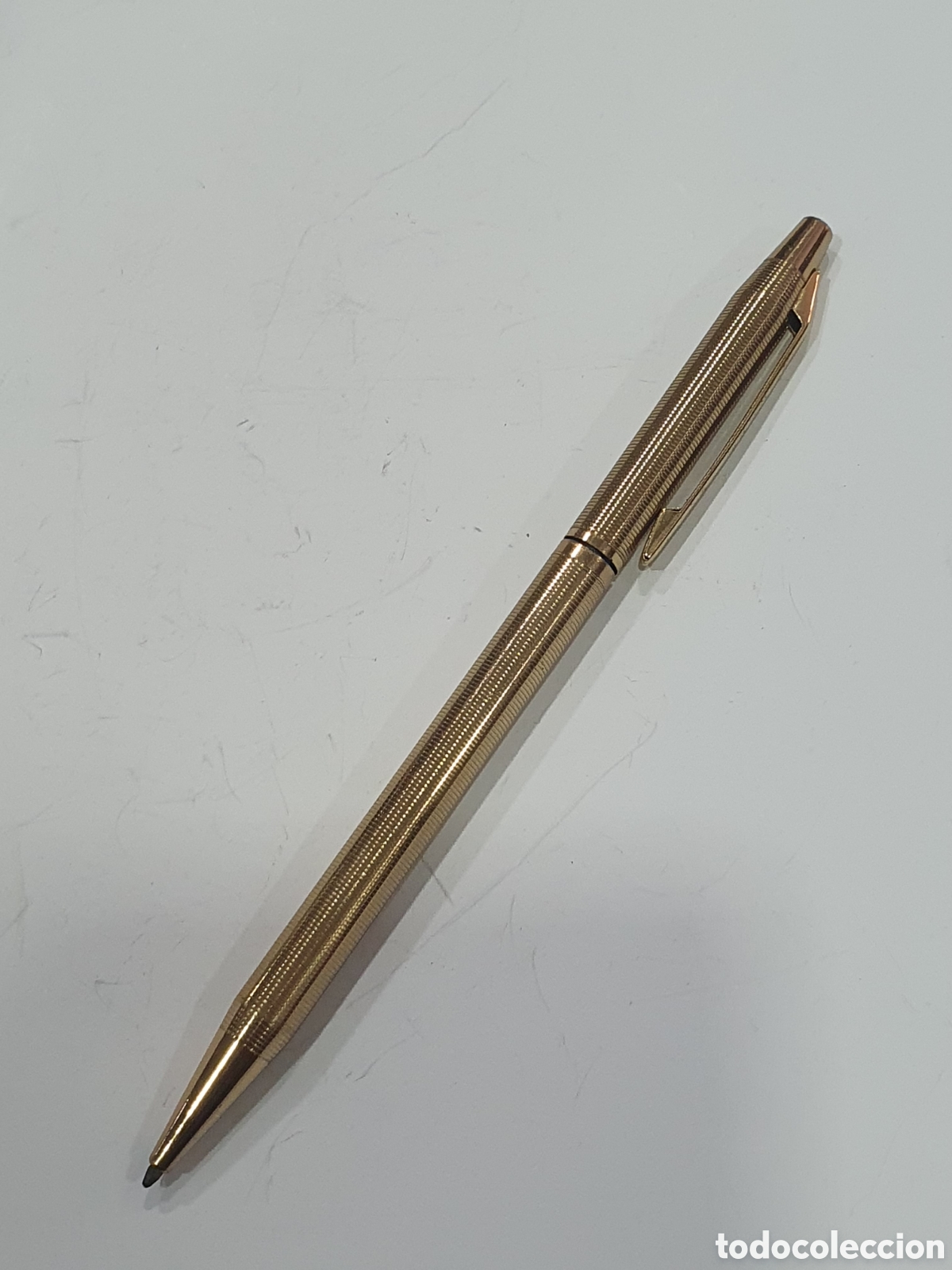 Alte Kugelschreiber: Bol&iacute;grafo vintage chromatic dorado. (L127)