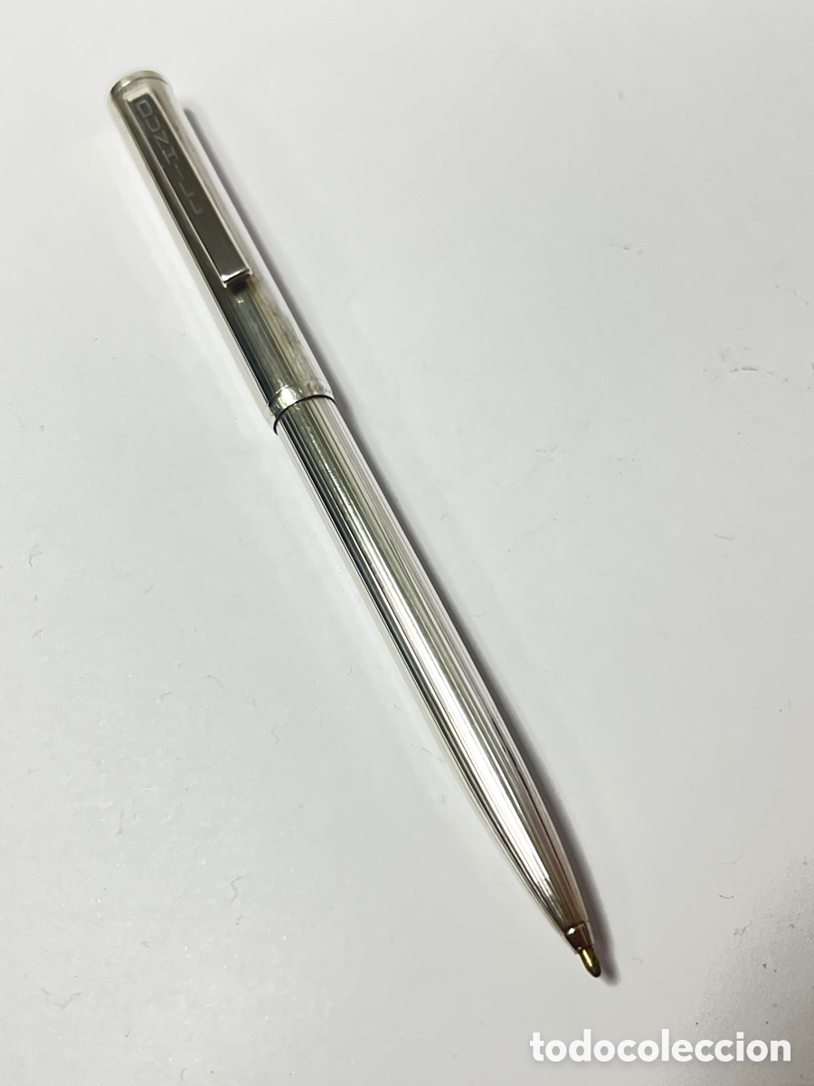 Penne a sfera antiche: Bol&iacute;grafo DUNHILL Sterling cuerpo plata 925 /PLUMA25-8