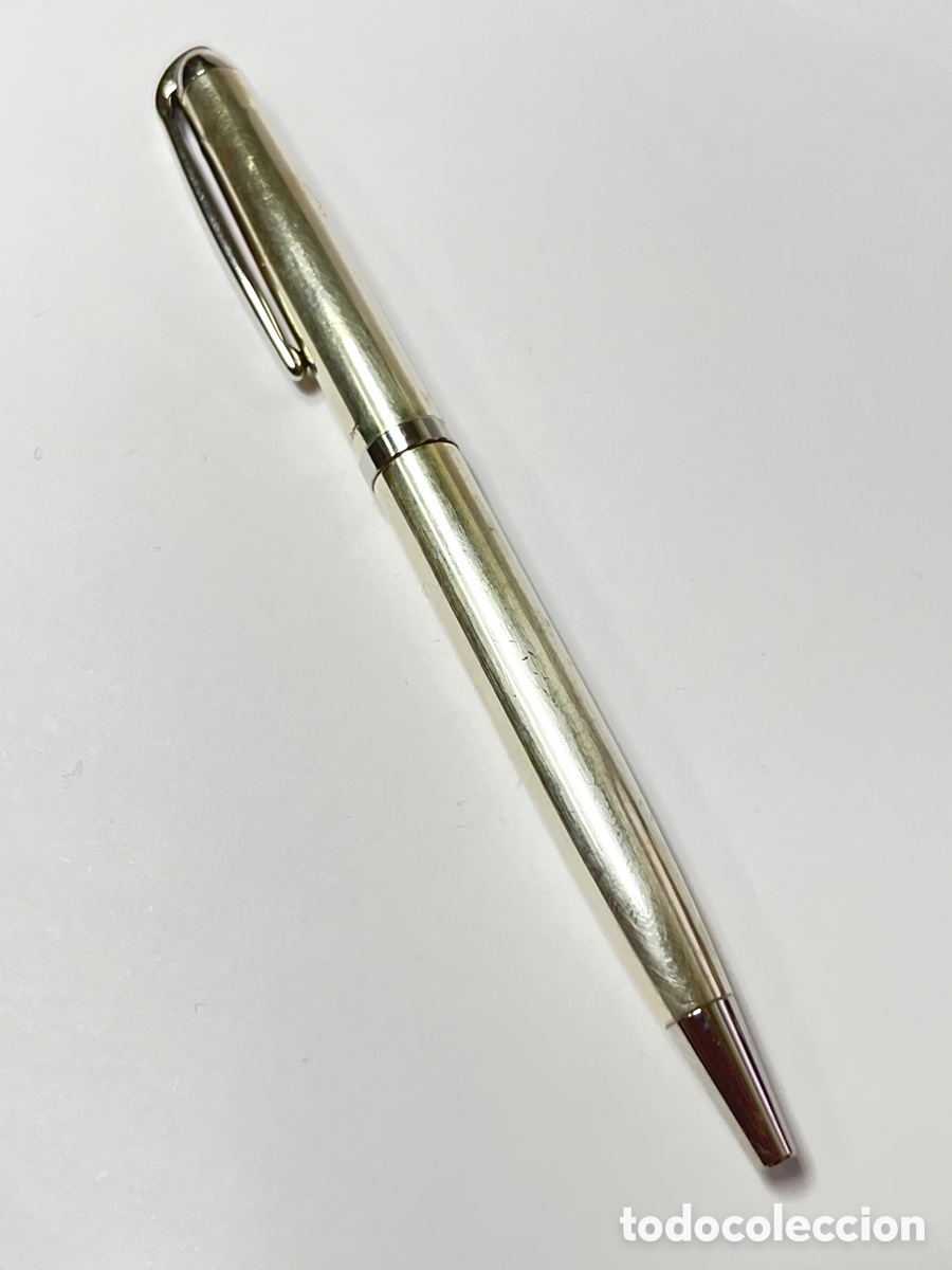 Esferogr&aacute;ficas antigas: Boligrafo Labam cuerpo de Plata 925 Diputacion de Toledo /PLUMA25-8