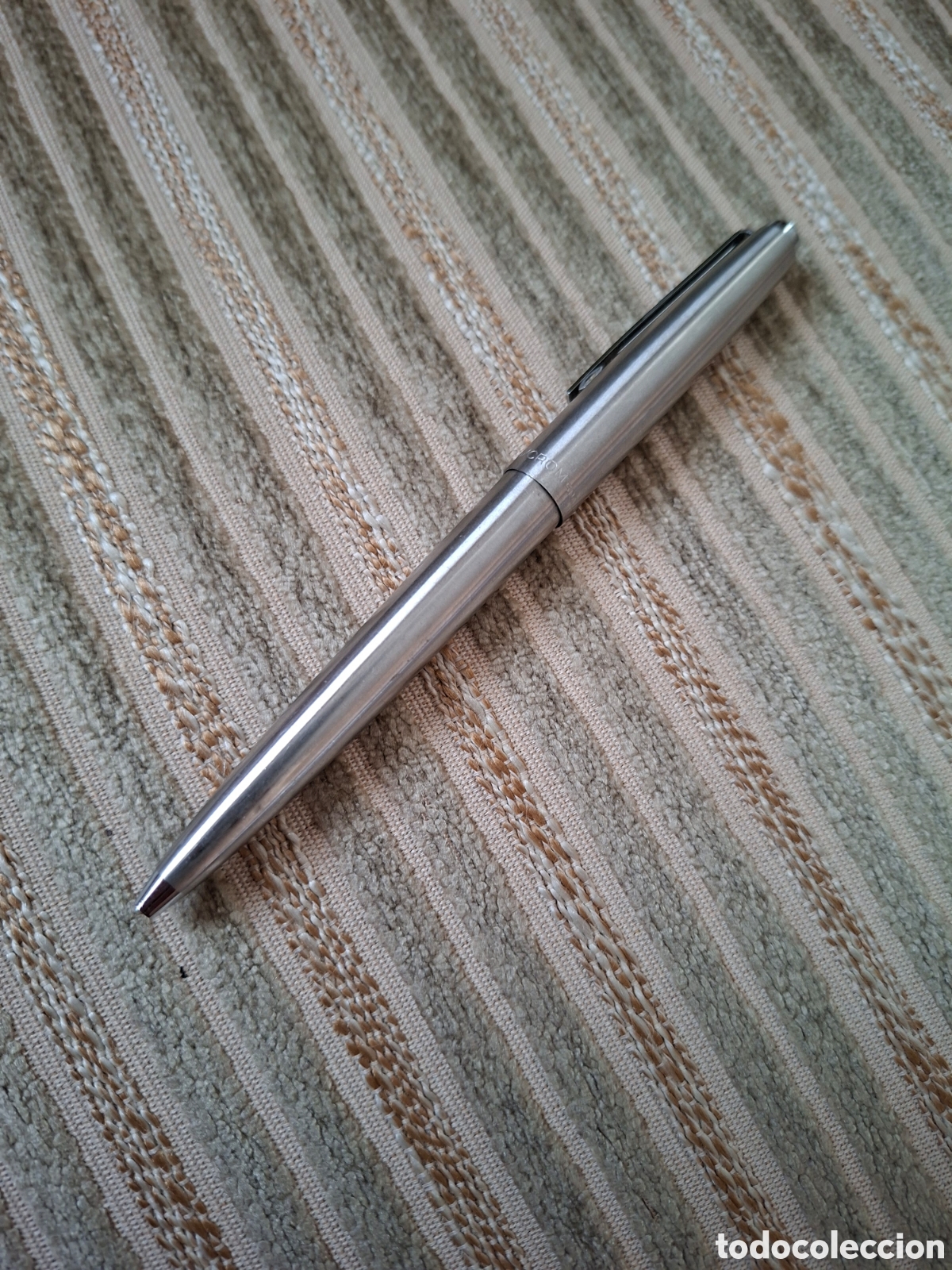 Alte Kugelschreiber: BOLIGRAFO INOXCROM 77, ACERO