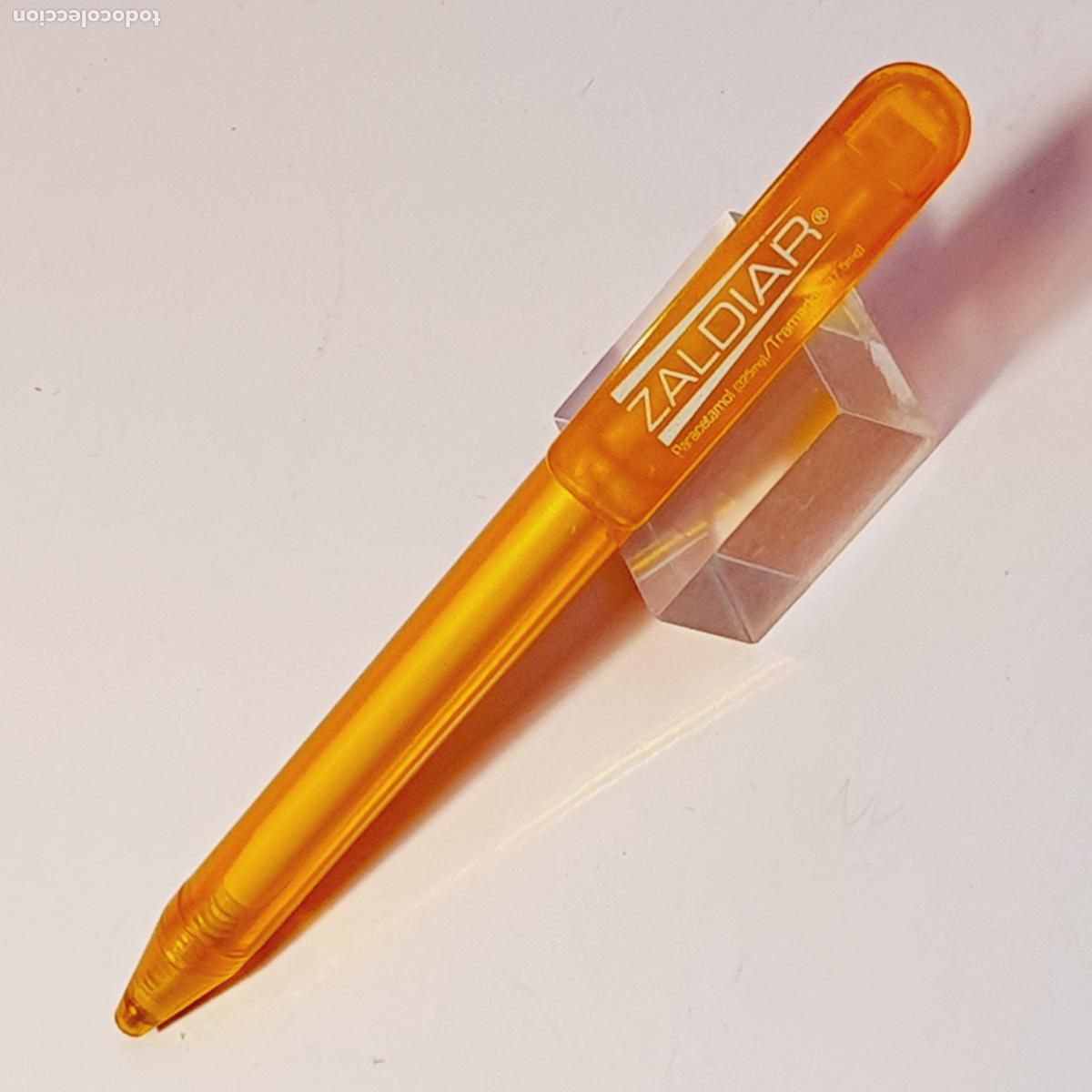 Bol&iacute;grafos antiguos: BOL&Iacute;GRAFO-PROD&Iuml;R-SU&Iacute;ZA-ORANGE TRANSLUCENT-ZALDIAR-VER FOTOGRAF&Iacute;AS.