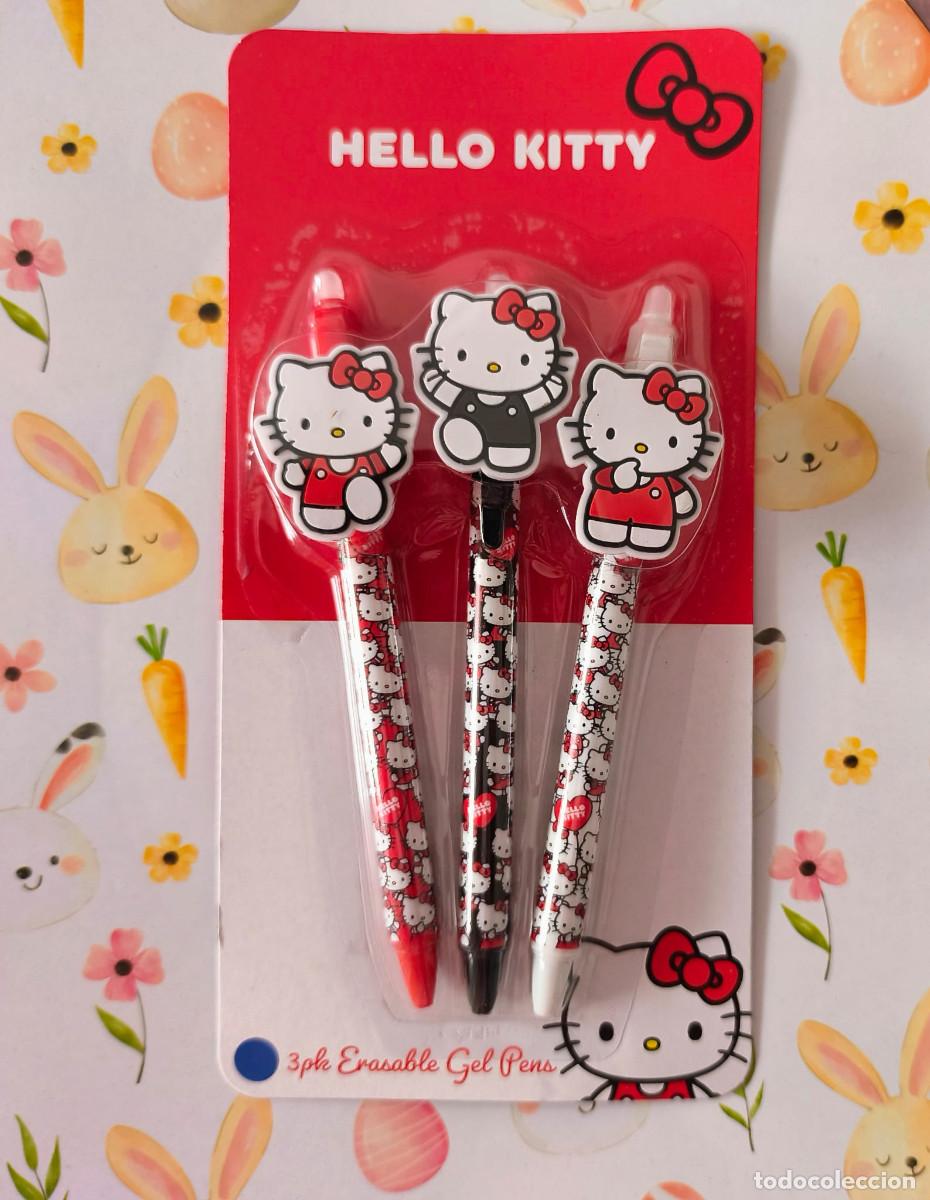 Bol&iacute;grafos antiguos: Bol&iacute;grafos gel erasable Hello Kitty Sanrio