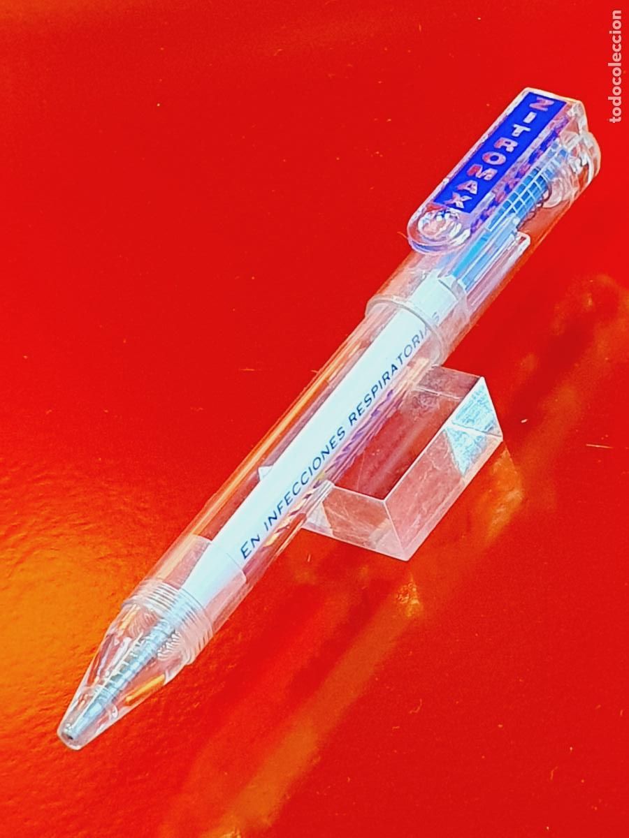 Bol&iacute;grafos antiguos: BOL&Iacute;GRAFO-INOXCROM B1.HANDYPEN-ESPA&Ntilde;A-ZITROMAX-TRANSLUCENT-NUEVO-VER FOTOS