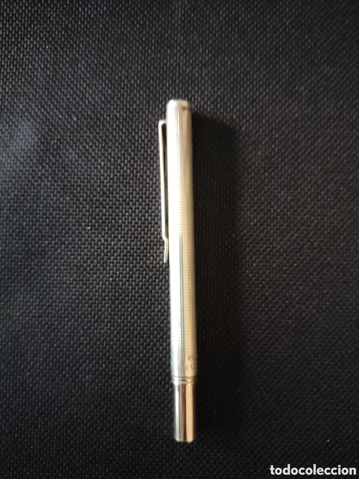 Bol&iacute;grafos antiguos: The Lalex Pen Co. Bol&iacute;grafo de Plata.