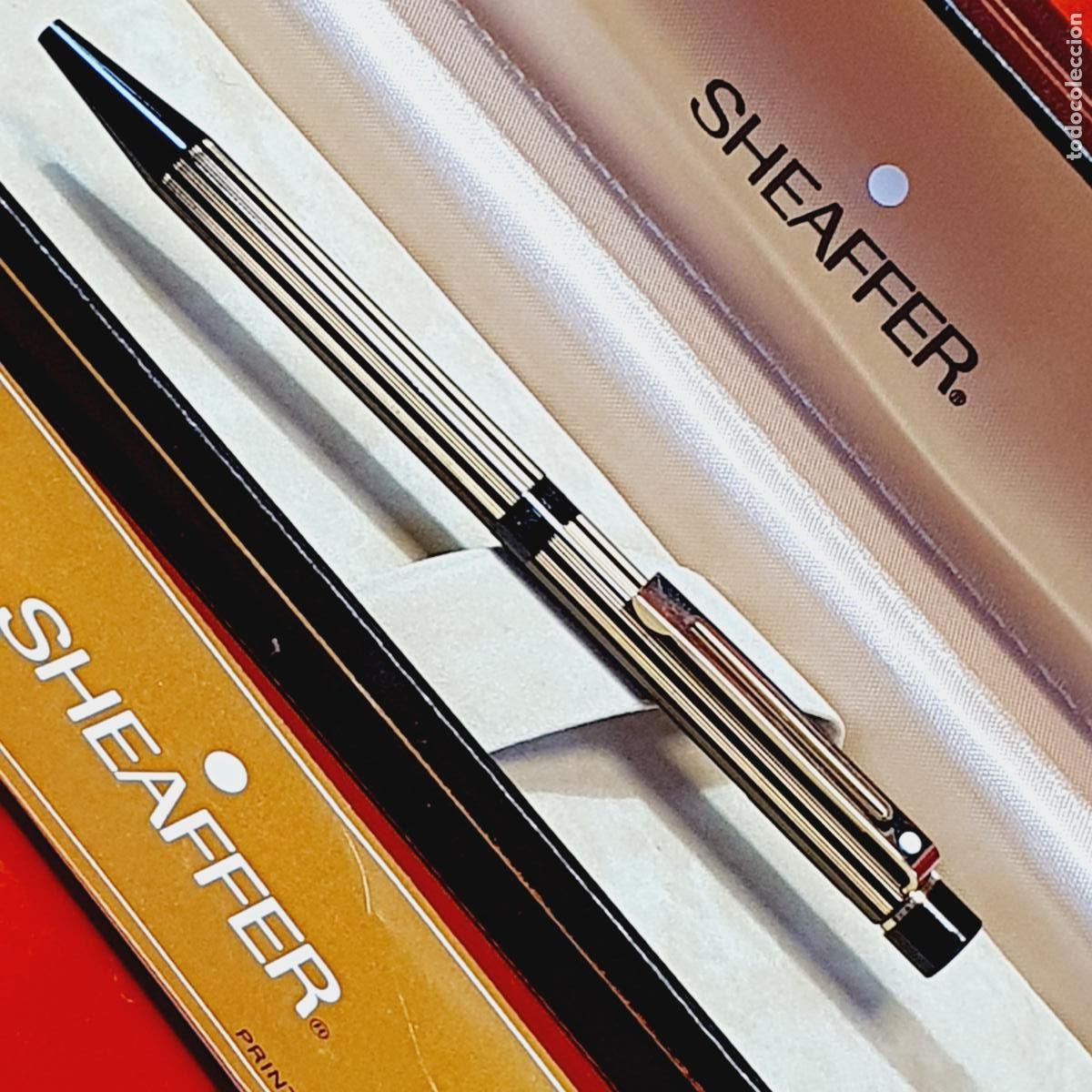 Bol&iacute;grafos antiguos: 10896*BOL&Iacute;GRAFO-SHEAFFER TARGA 675 MEDIUM-U.S.A.-NUEVO-CAJA-ESCASO-RARO DISE&Ntilde;O-COLECCIONISTAS