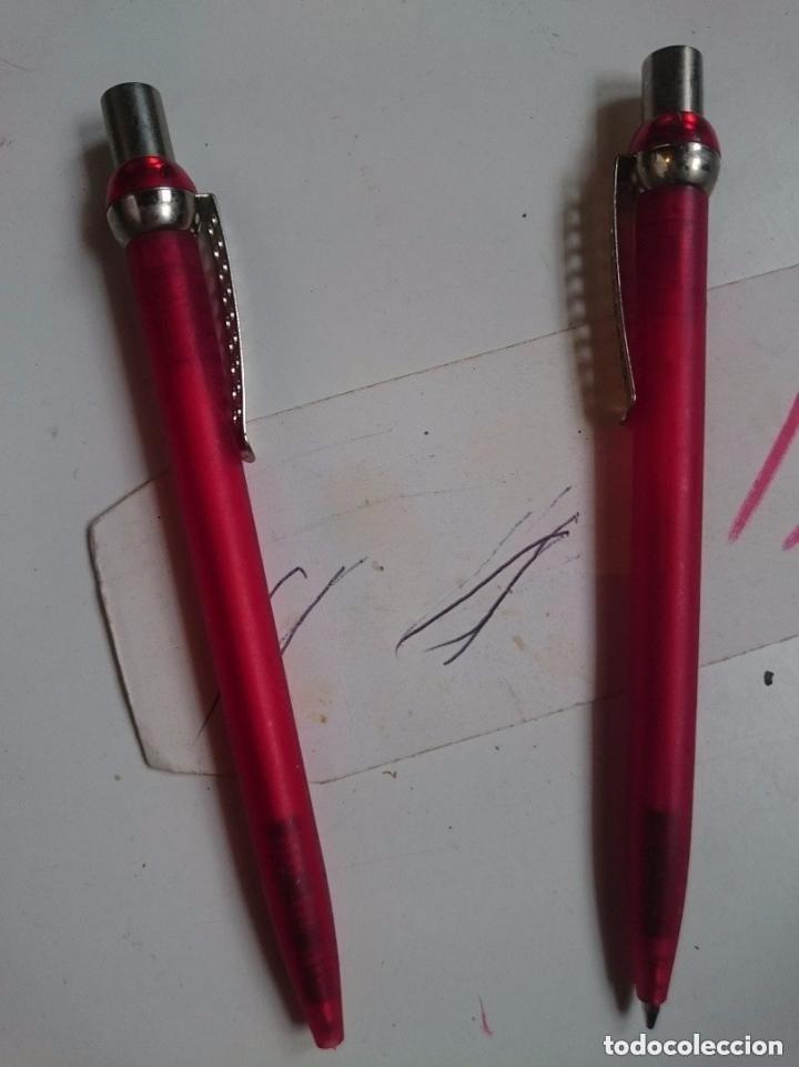 Bol&iacute;grafos antiguos: PAR DE BOLIGRAFOS FUNCIONANDO - originales de Rusia a&ntilde;o 2002 APROXIMADAMENTE