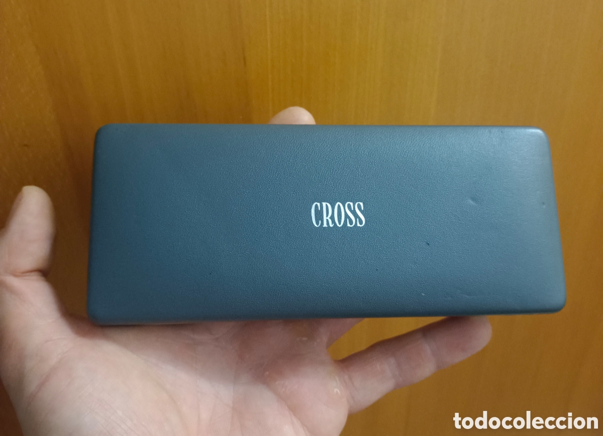 Bol&iacute;grafos antiguos: Caja vacia boligrafo cross y para cartuchos tinta