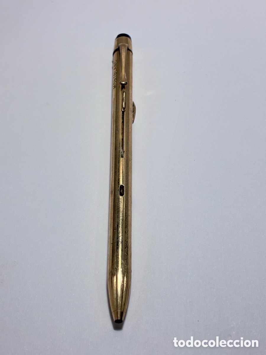 Bol&iacute;grafos antiguos: Bol&iacute;grafo Montblanc vintage de dos colores