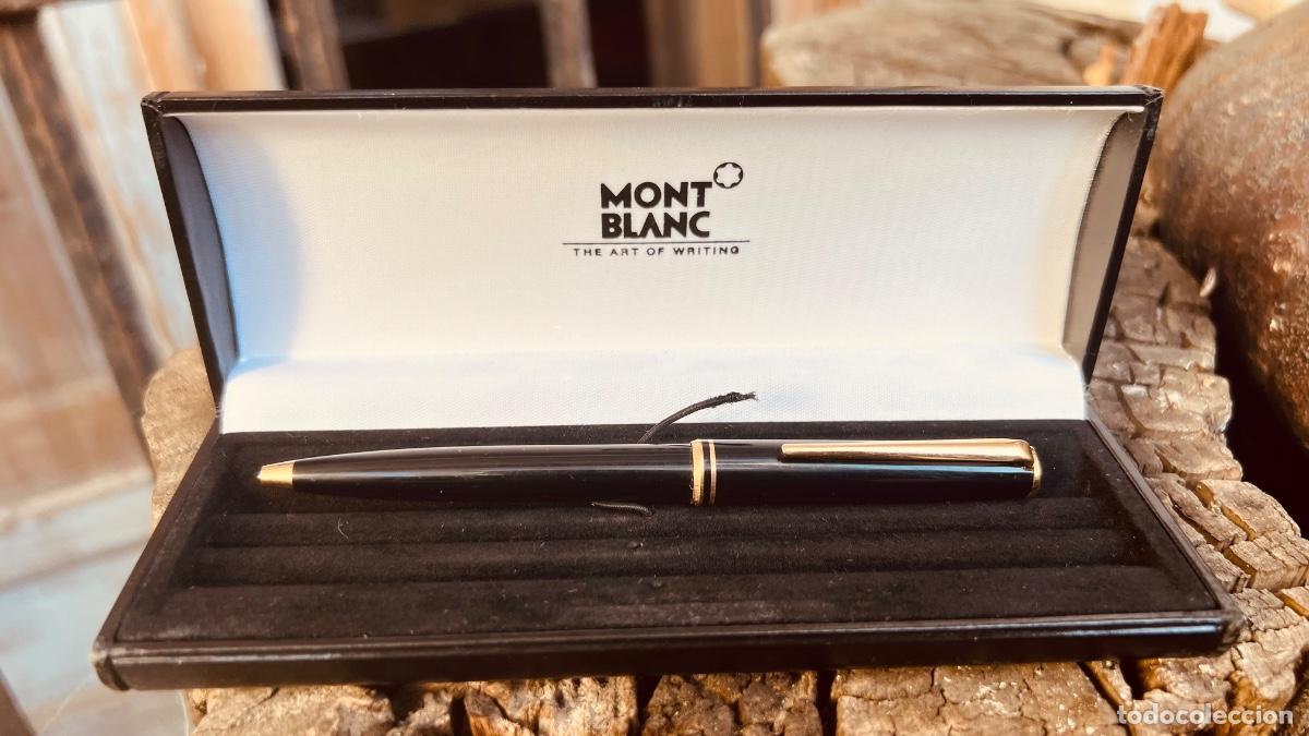 Bol&iacute;grafos antiguos: Bol&iacute;grafo mont-blanc estuche funciona Classic germany