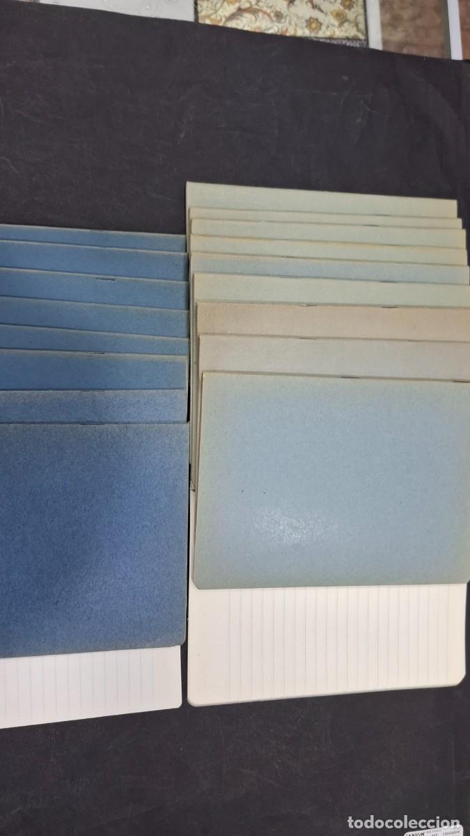 Bol&iacute;grafos antiguos: 18 cuadernos de escuela a&ntilde;os 60 buen estado rayas