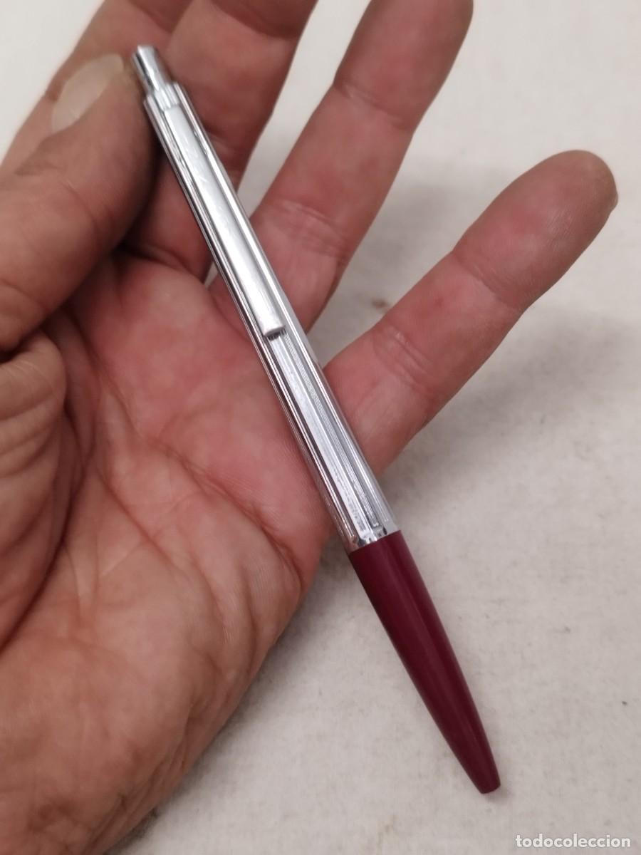Bol&iacute;grafos antiguos: Bol&iacute;grafo, boli inoxcrom. Funciona.