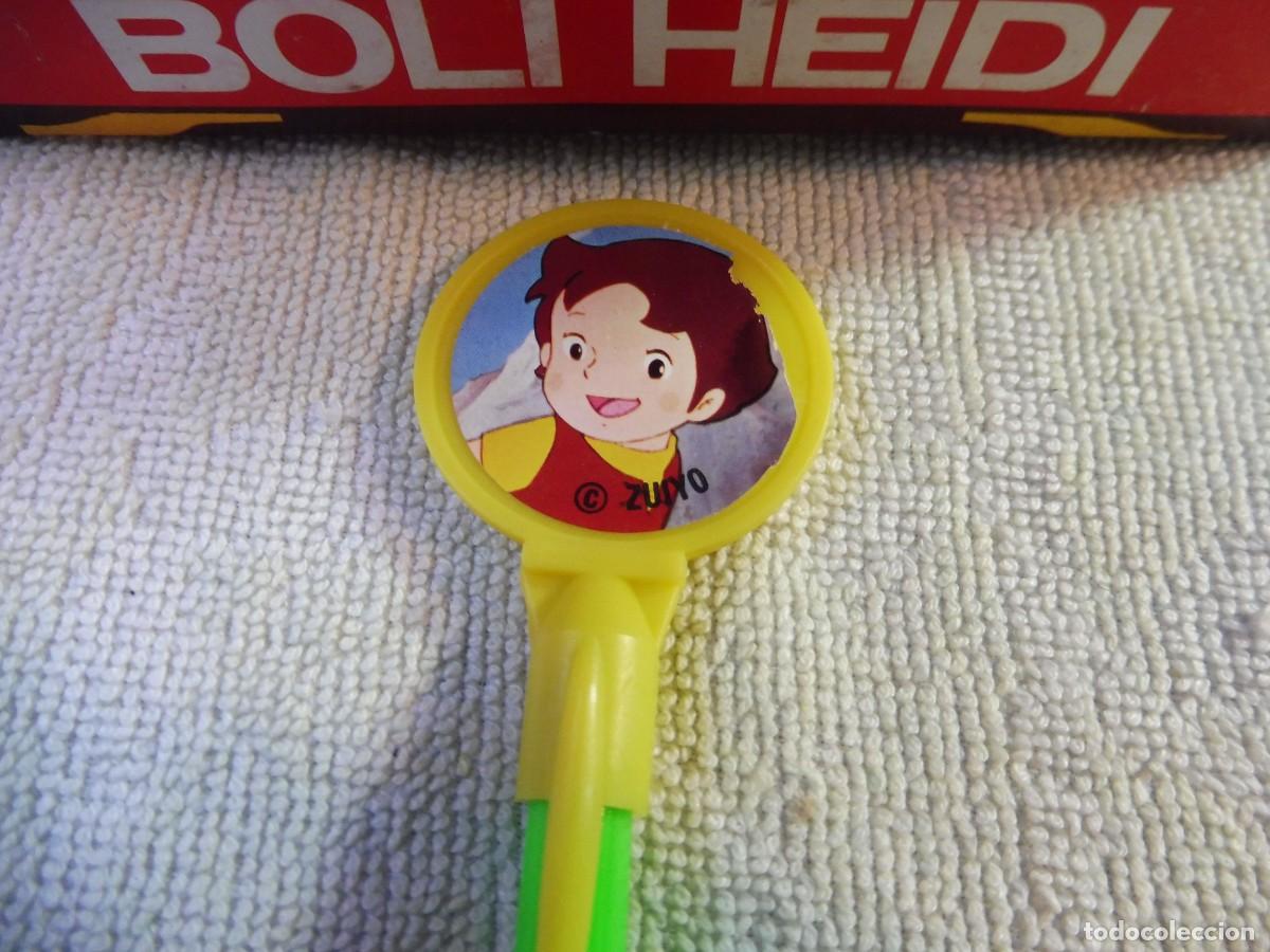 Bol&iacute;grafos antiguos: Bol&iacute;grafo de Heidi amarillo y verde, Zuiyo MOIP S.L. (Madrid)