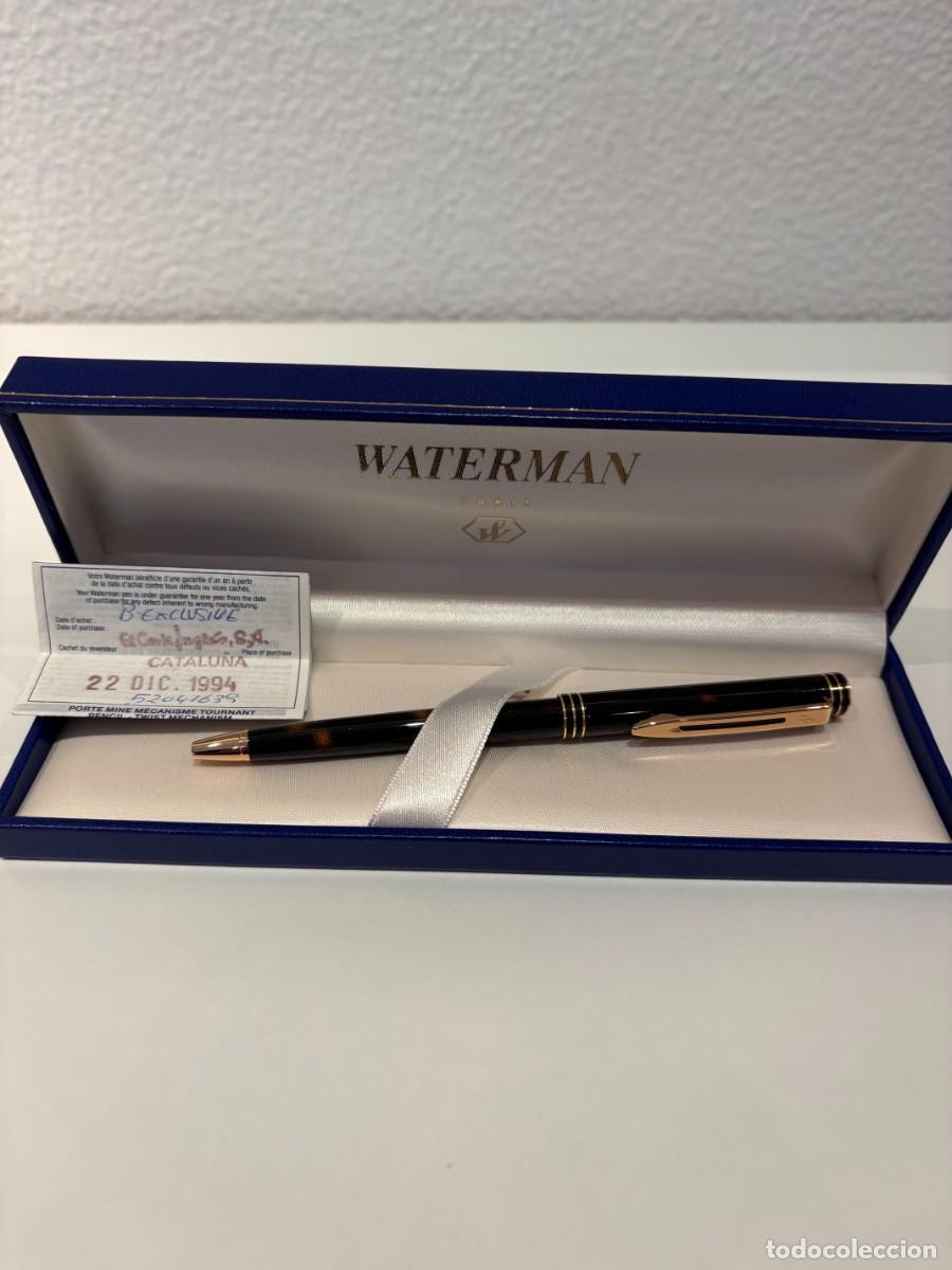 Bol&iacute;grafos antiguos: BOLIGRAFO WATERMAN GENTLEMAN 100-LACA