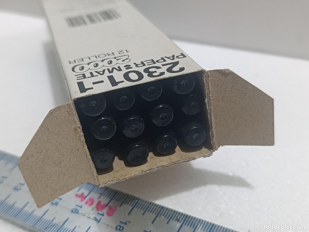 Bol&iacute;grafos antiguos: CAJA ANTIGUA DE 12 BOLIGRAFOS PAPER MATE 2000 ROLLER - 2301-1 - COMPLETA - ( )