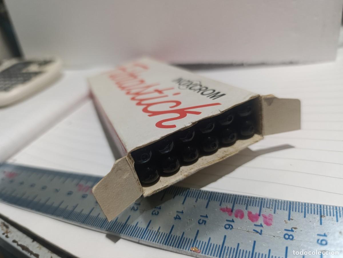 Bol&iacute;grafos antiguos: CAJA ANTIGUA DE 12 BOLIGRAFOS INOXCROM FIBRASTICK - COMPLETA - ( )