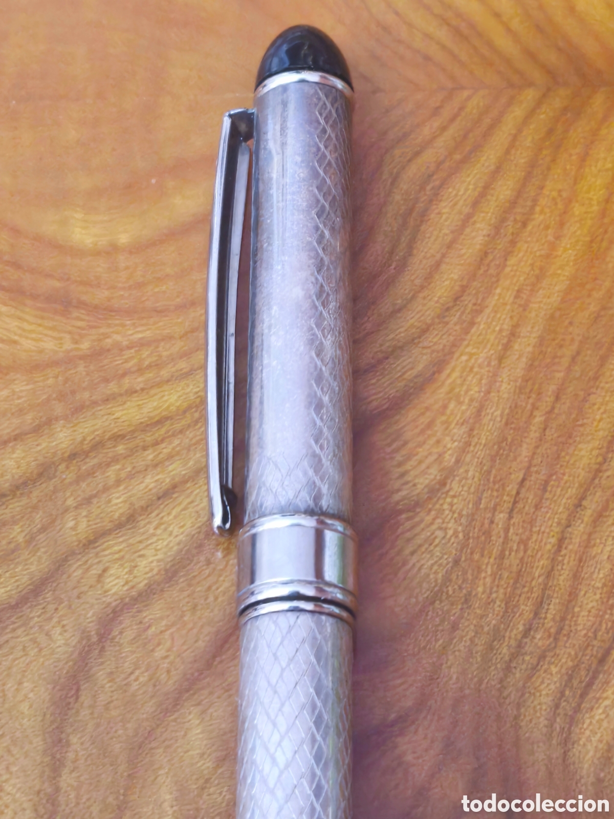 Bol&iacute;grafos antiguos: Bol&iacute;grafo vintage Plata de ley 925, orfebrer&iacute;a Italiana ( Tur&iacute;n)