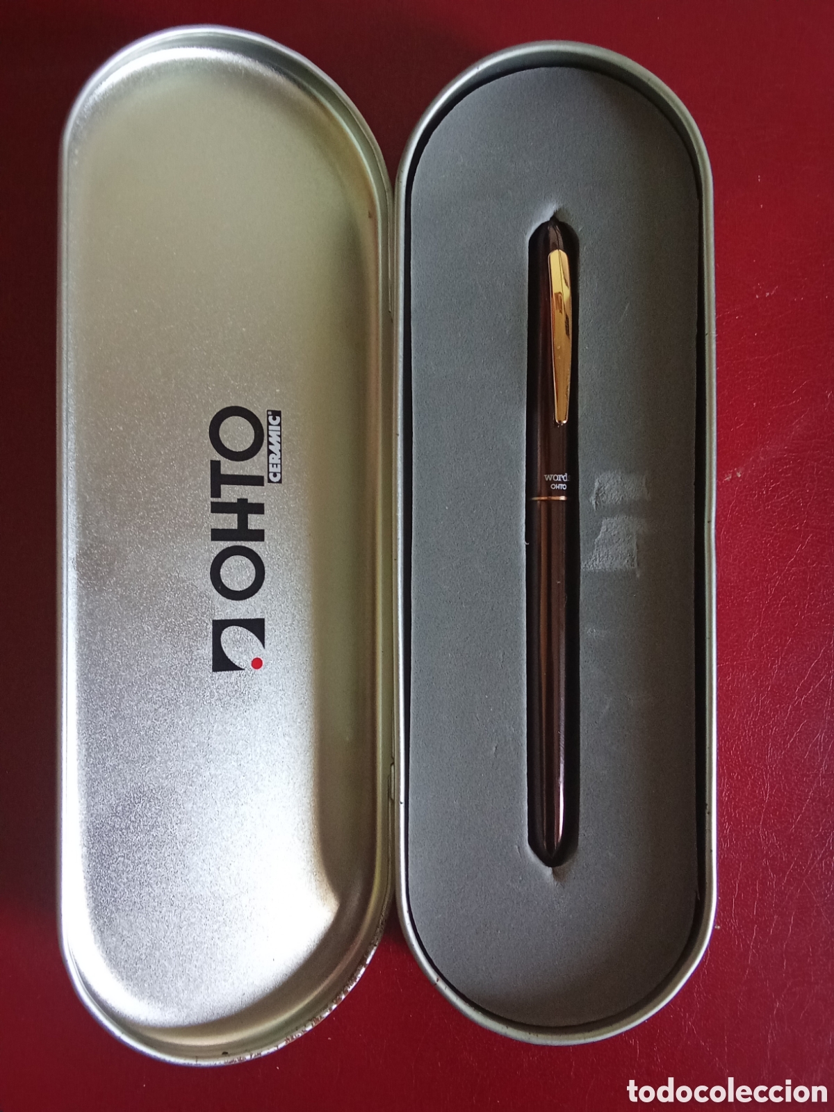 Esferogr&aacute;ficas antigas: Boligrafo ceramico made in JAPAN marca OHTO
