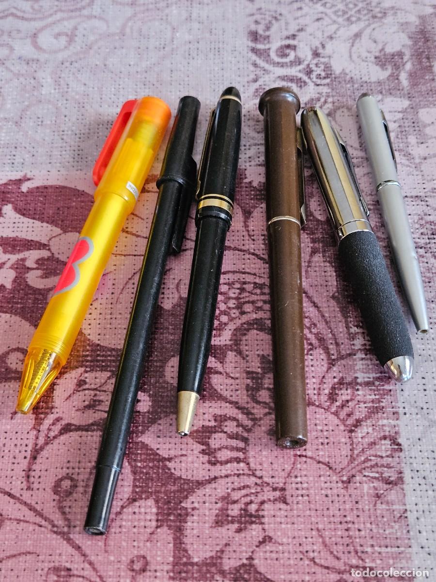 Bol&iacute;grafos antiguos: Lote De 6 Bol&iacute;grafos Diferentes.