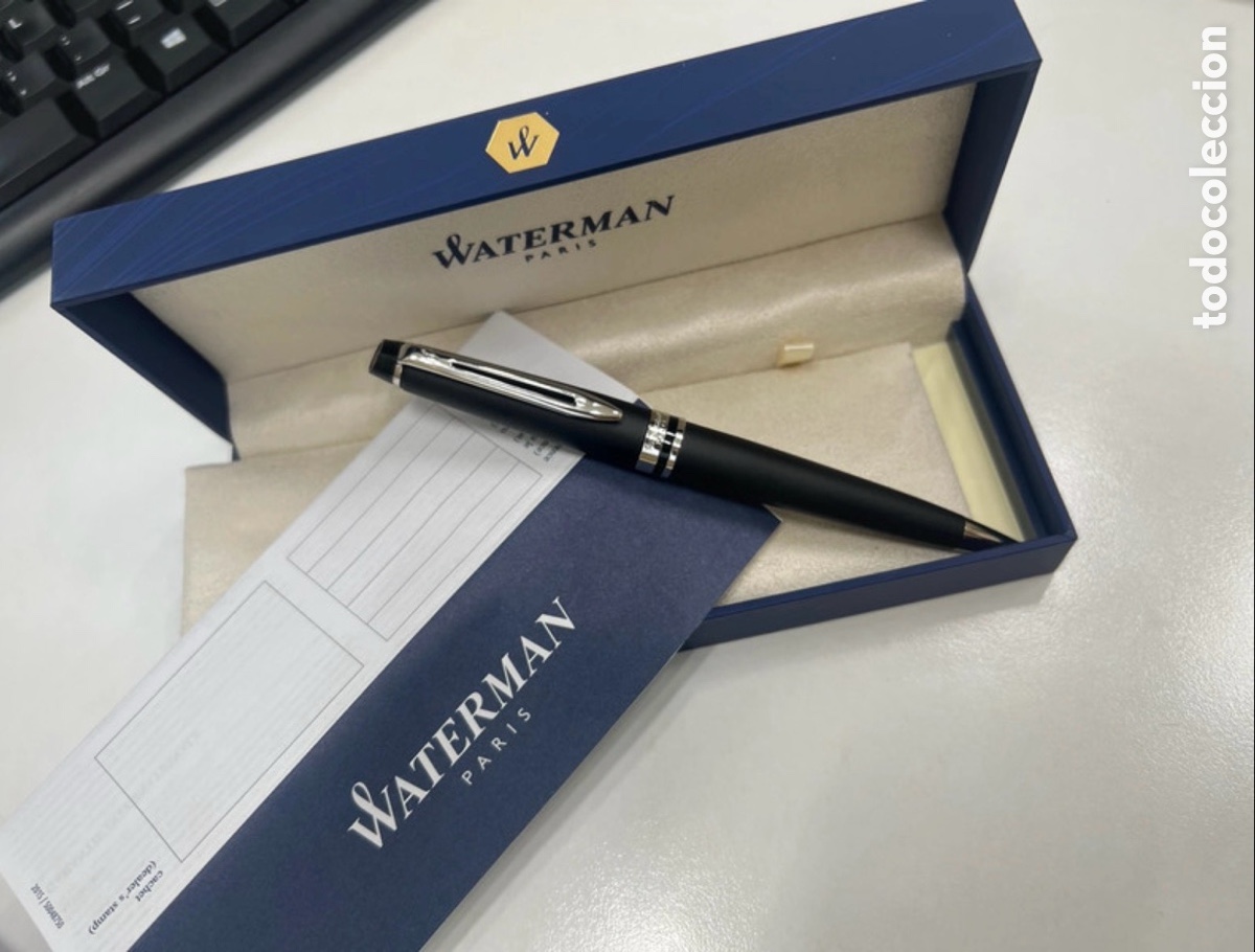 Alte Kugelschreiber: Bol&iacute;grafo Waterman Expert nuevo en su caja