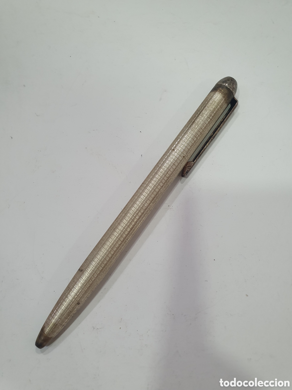 Old Ballpoint Pens: Bol&iacute;grafo plata de ley. (L46)