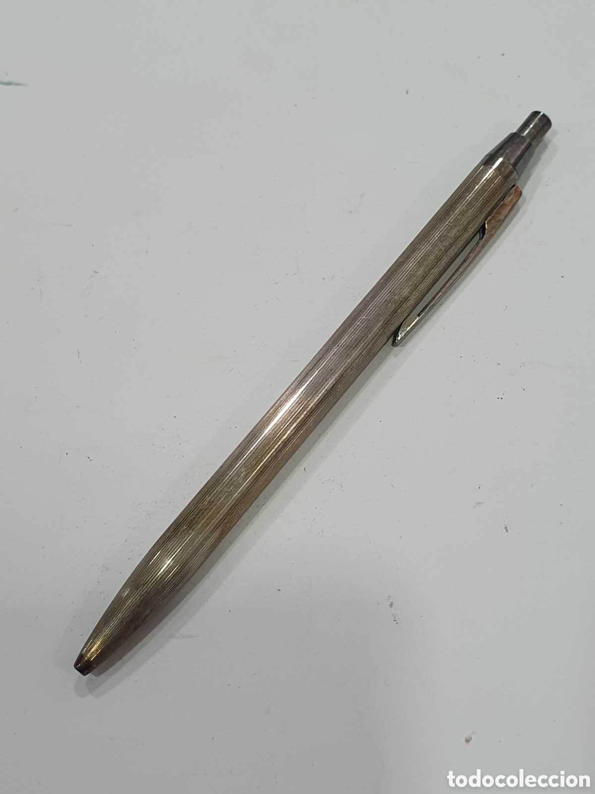 Old Ballpoint Pens: Bol&iacute;grafo plata de ley. (L89)