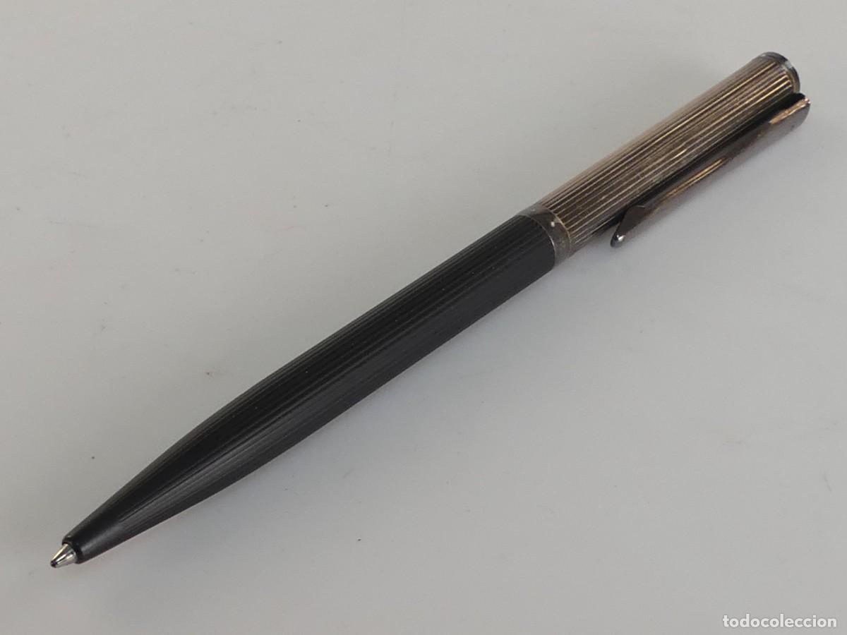 Old Ballpoint Pens: BOLIGRAFO DE PLASTICO Y PLATA MADE IN GERMANY OBJETO DE COLECCIO
