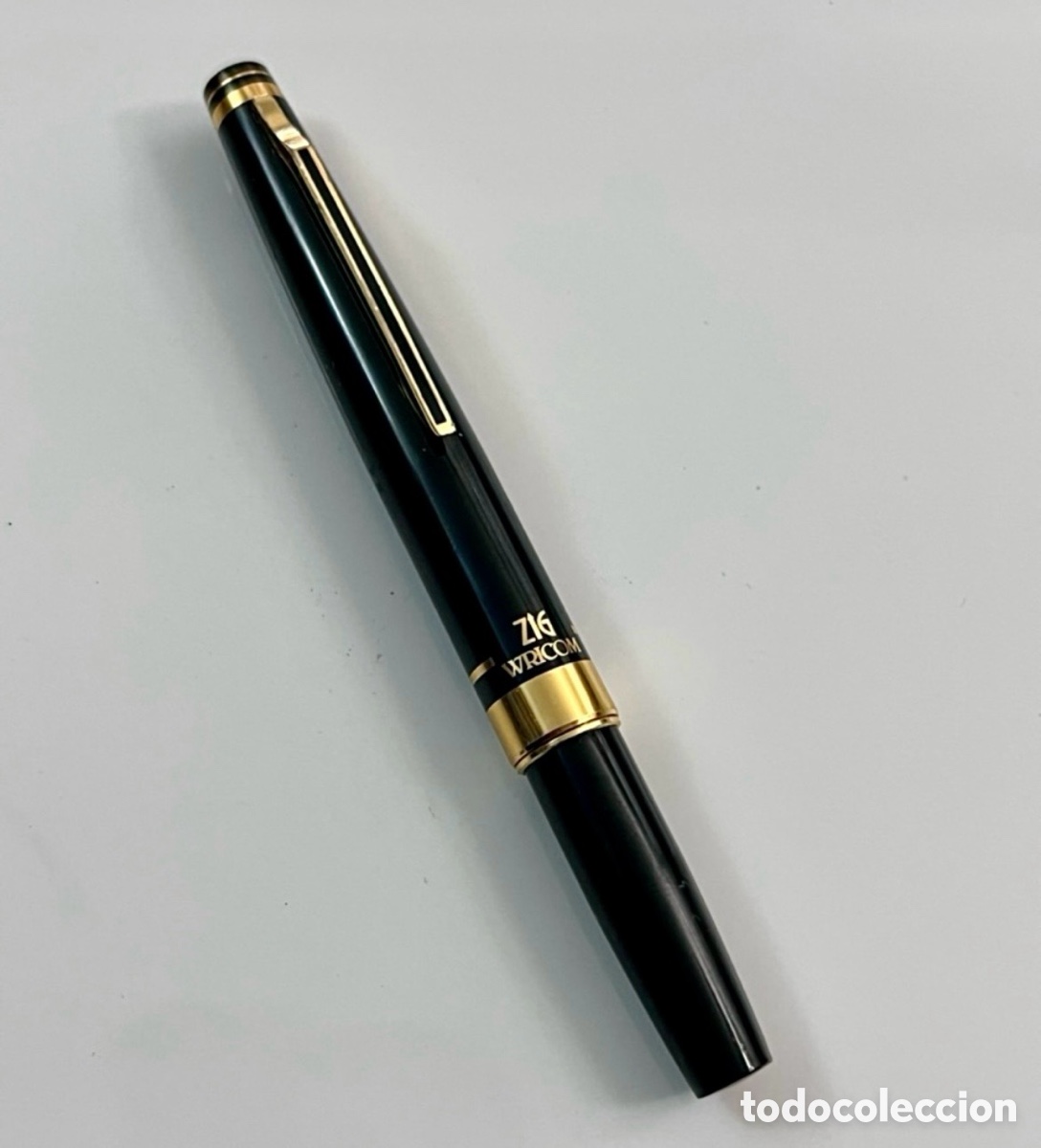 Bol&iacute;grafos antiguos: ✅ BOL&Iacute;GRAFO ZIG WRICOM LACADO EN NEGRO JAP&Oacute;N