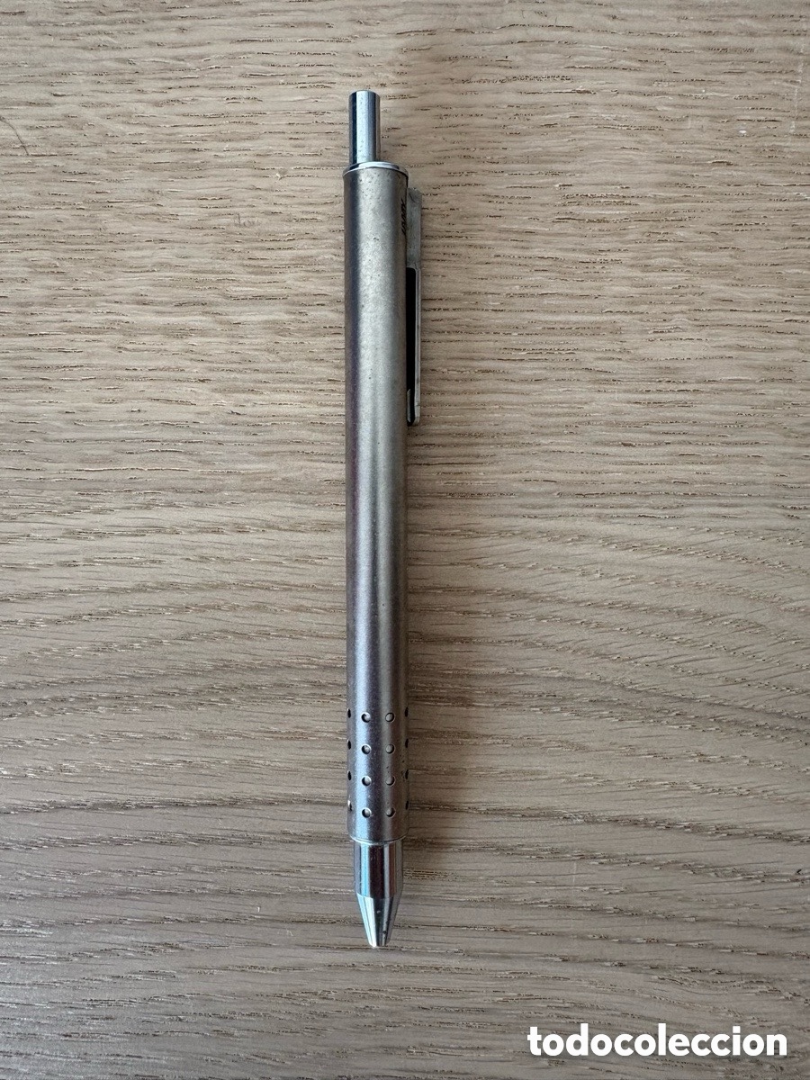 Old Ballpoint Pens: Antiguo bol&iacute;grafo Lamy en color acero (A5)