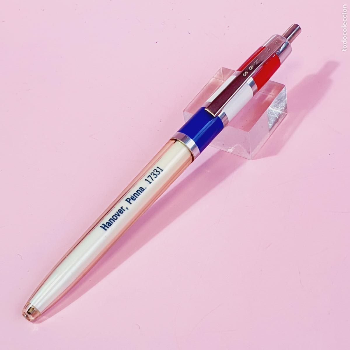 Old Ballpoint Pens: 1280*BOL&Iacute;GRAFO-WINGS-U.S.A.-EXCELENTE-SMITH&acute;S SANITARY-COLORES BANDERA U.S.A-VER FOTOGRAF&Iacute;AS.