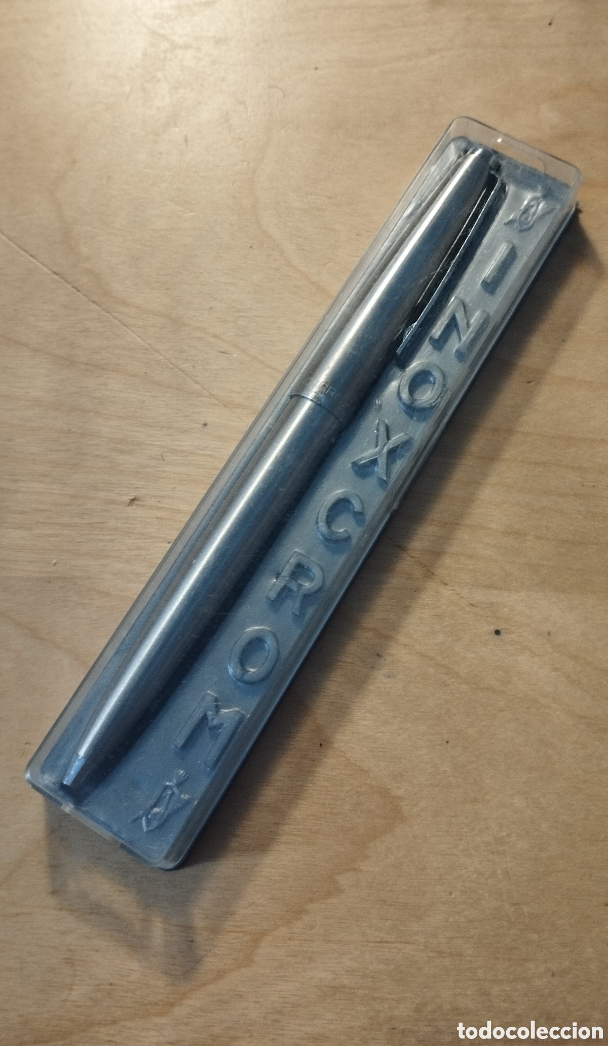 Old Ballpoint Pens: BOLIGRAFO INOXCROM 77 FLIGHTER - ACERO INOXIDABLE - A&Ntilde;OS 1970