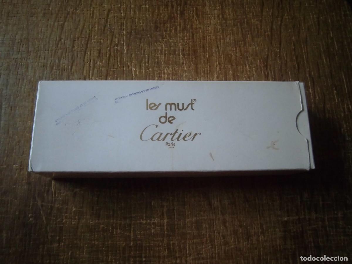 Bol&iacute;grafos antiguos: CAJA VAC&Iacute;A Y GARANT&Iacute;A BOL&Iacute;GRAFO LES MUST DE CARTIER PAR&Iacute;S