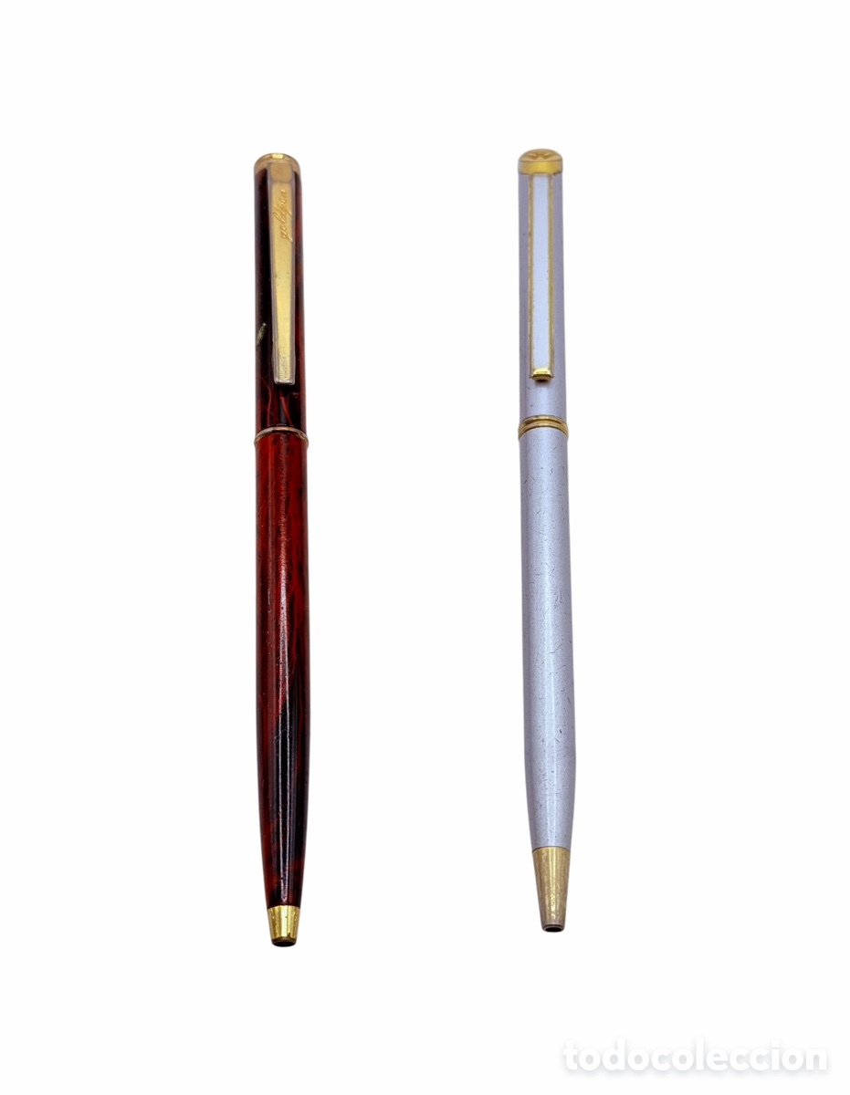 Old Ballpoint Pens: Pareja de Bol&iacute;grafos Vintage