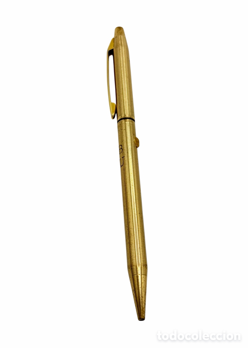 Old Ballpoint Pens: Bol&iacute;grafo Chapado en Oro