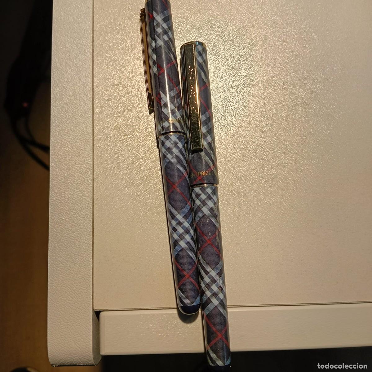 Bol&iacute;grafos antiguos: 2 Bol&iacute;grafos Micro Ceramic Pen