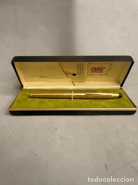 Bol&iacute;grafos antiguos: BOL&Iacute;GRAFO ROTULADOR CROSS CHAPADO EN ORO. JM-017