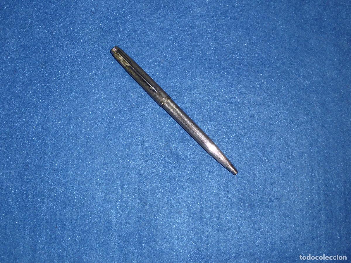 Bol&iacute;grafos antiguos: BOLIGRAFO PARKER 75 MILLERAIES - ARGENT - PLATA