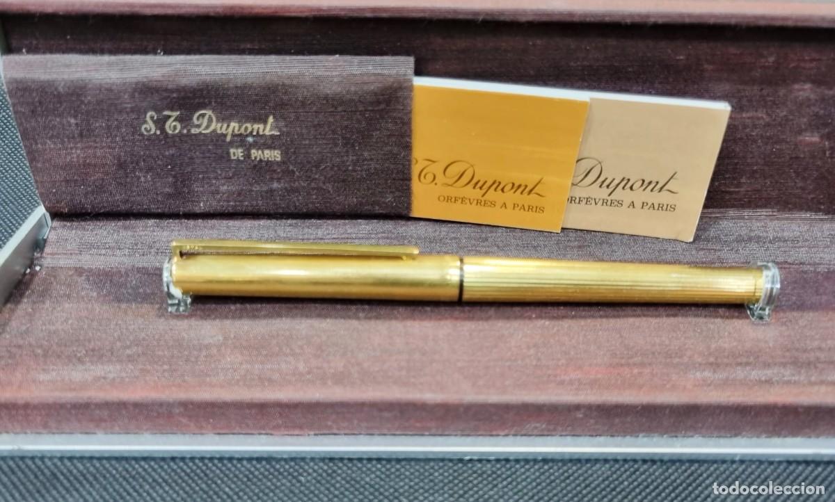 Bol&iacute;grafos antiguos: Pluma ST Dupont Classique