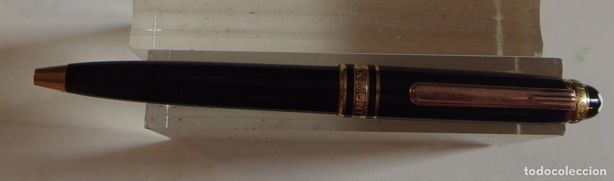 Bol&iacute;grafos antiguos: 4630 BOLI MONTBLANC MODELO 75 A&Ntilde;OS YEARS ORO DIAMANTE EDICION LIMITADA CIRCA 1999