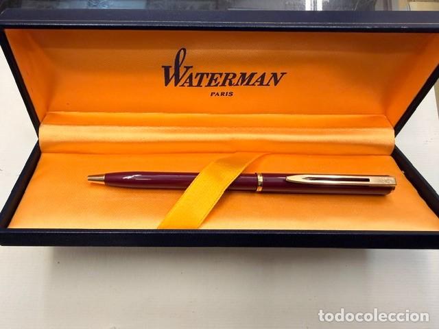 Bol&iacute;grafos antiguos: BOL&Iacute;GRAFO WATERMAN IDEAL BURGUNDY? BEP-02