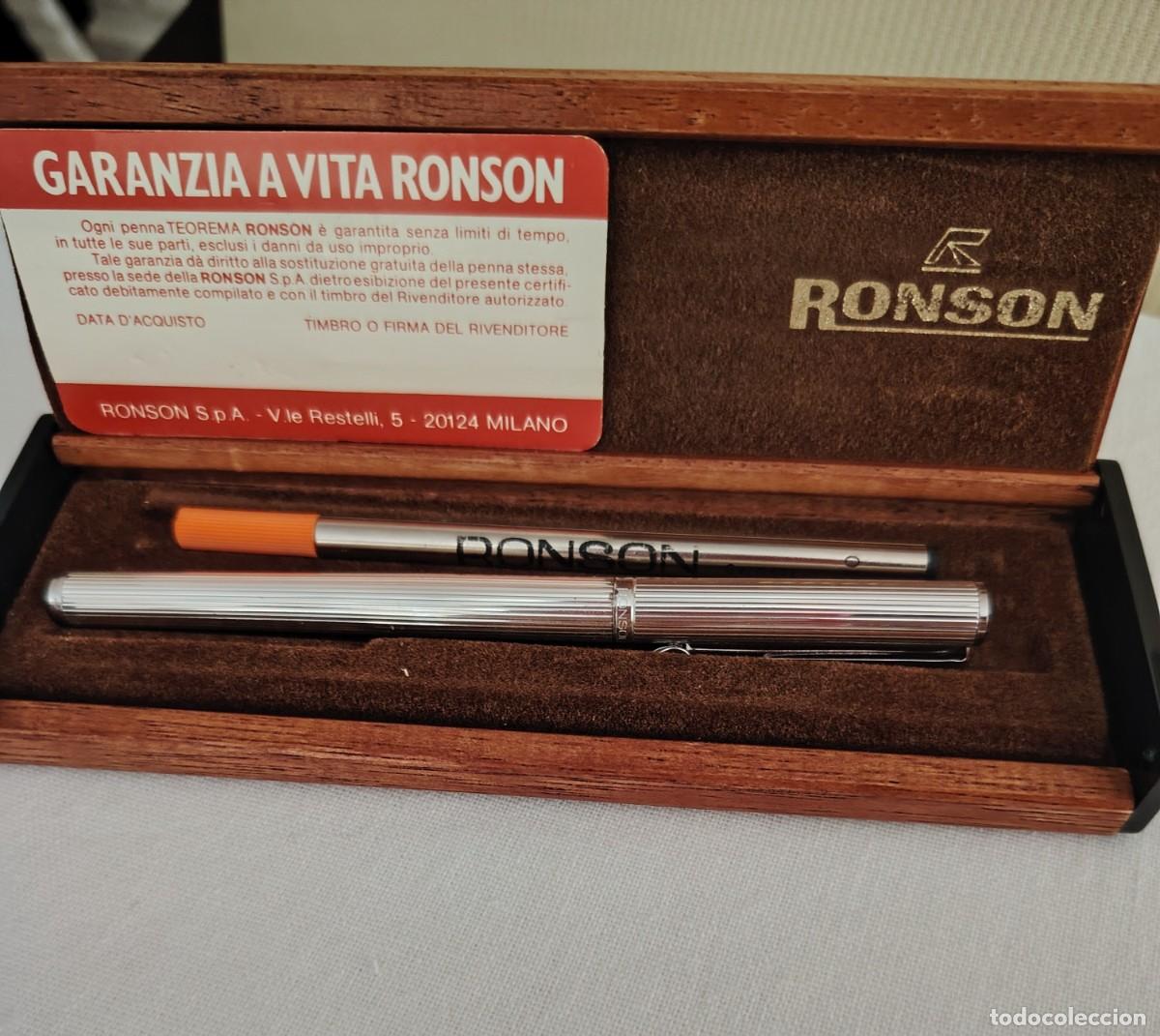 Bol&iacute;grafos antiguos: BOLIGRAFO RONSON LI 306