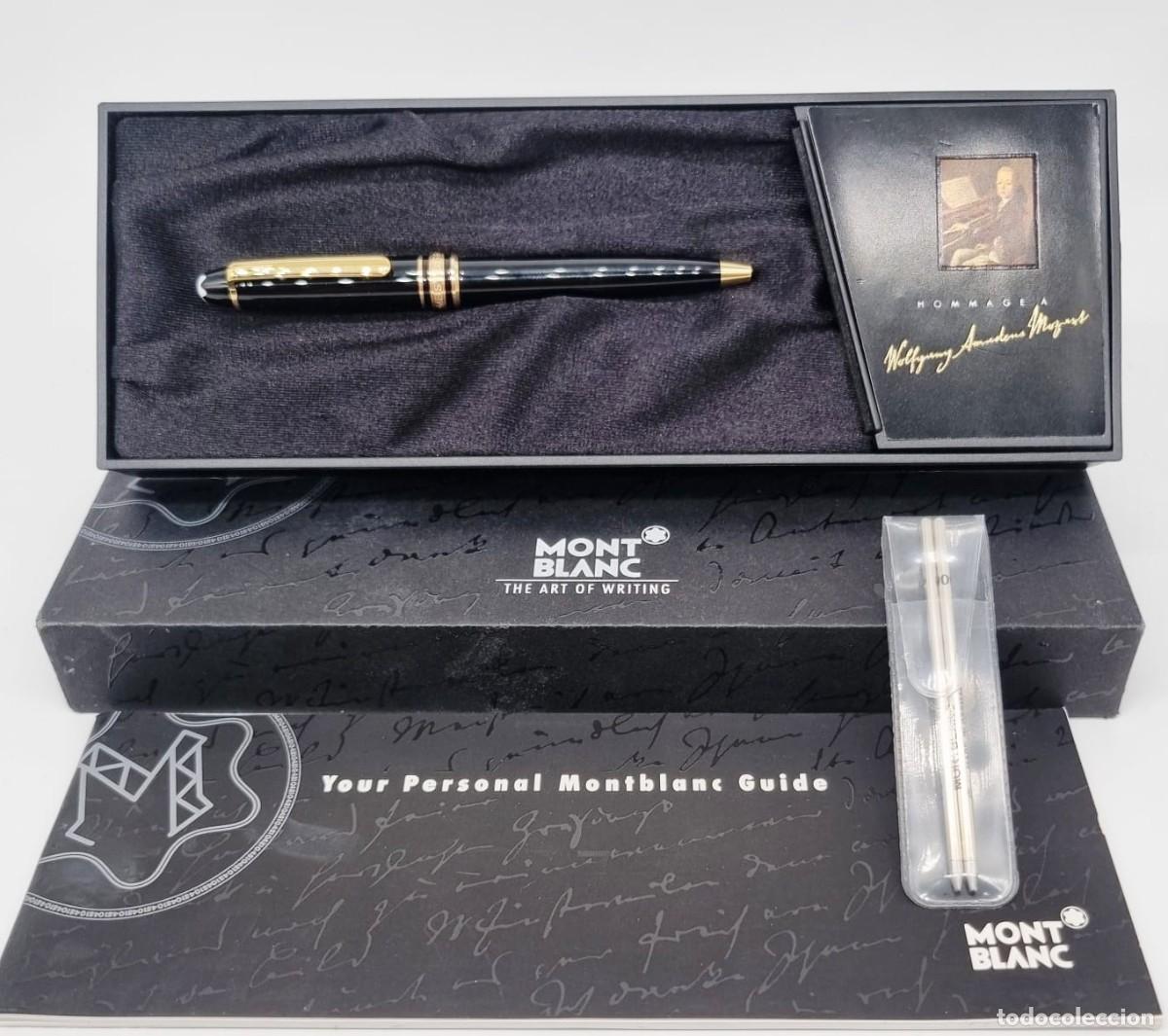 Bol&iacute;grafos antiguos: Boligrafo Montblanc Meistert&uuml;ck Mozart