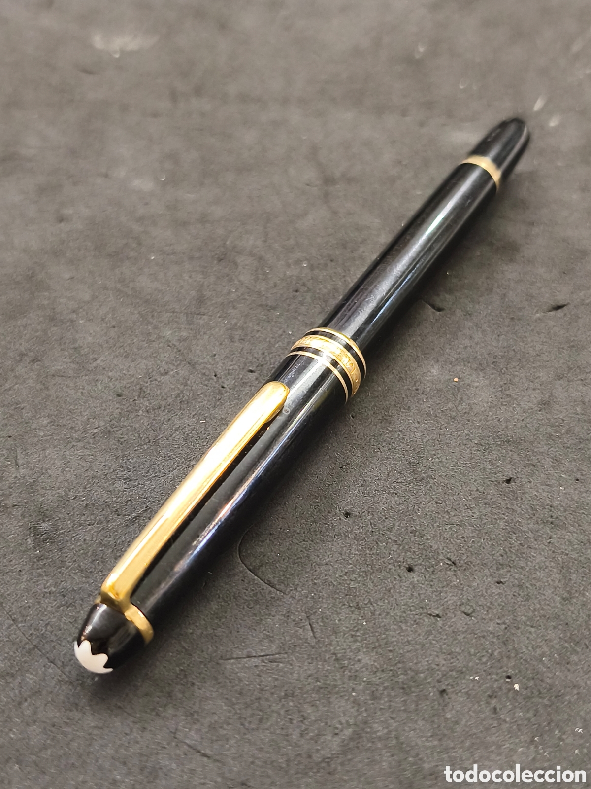 Bol&iacute;grafos antiguos: Bol&iacute;grafo Montblanc Meisterstuck 13,5cm