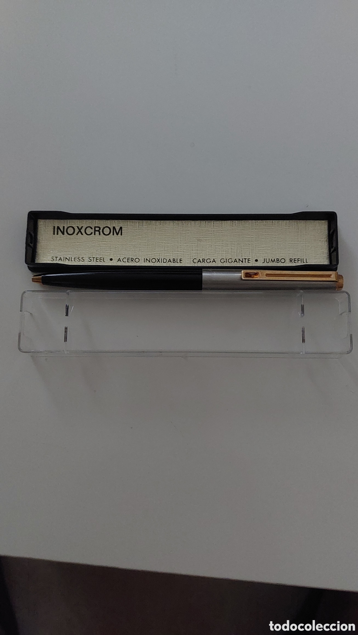 Bol&iacute;grafos antiguos: Lote 2 BOLIGRAFOS VINTAGE INOXCROM