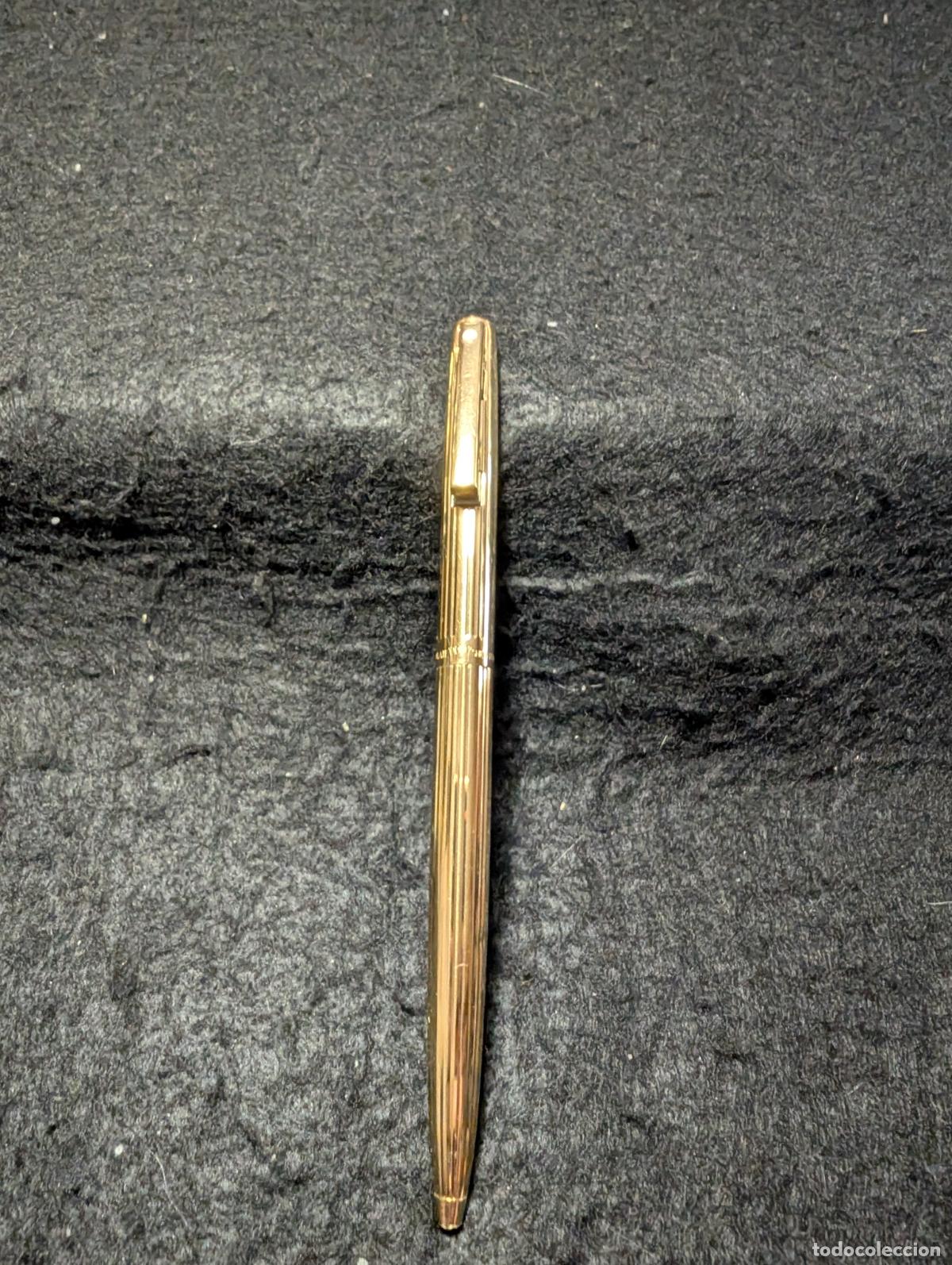 Bol&iacute;grafos antiguos: BOLIGRAFO SHEAFFER IMPERIAL CON MECANISMO DE TORSION EN EL CLIP (TIPO &rdquo;REMINDER CLIP).